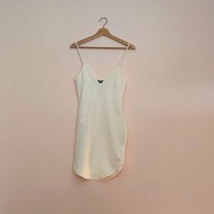 Deep V Neck Spaghetti strapped dress